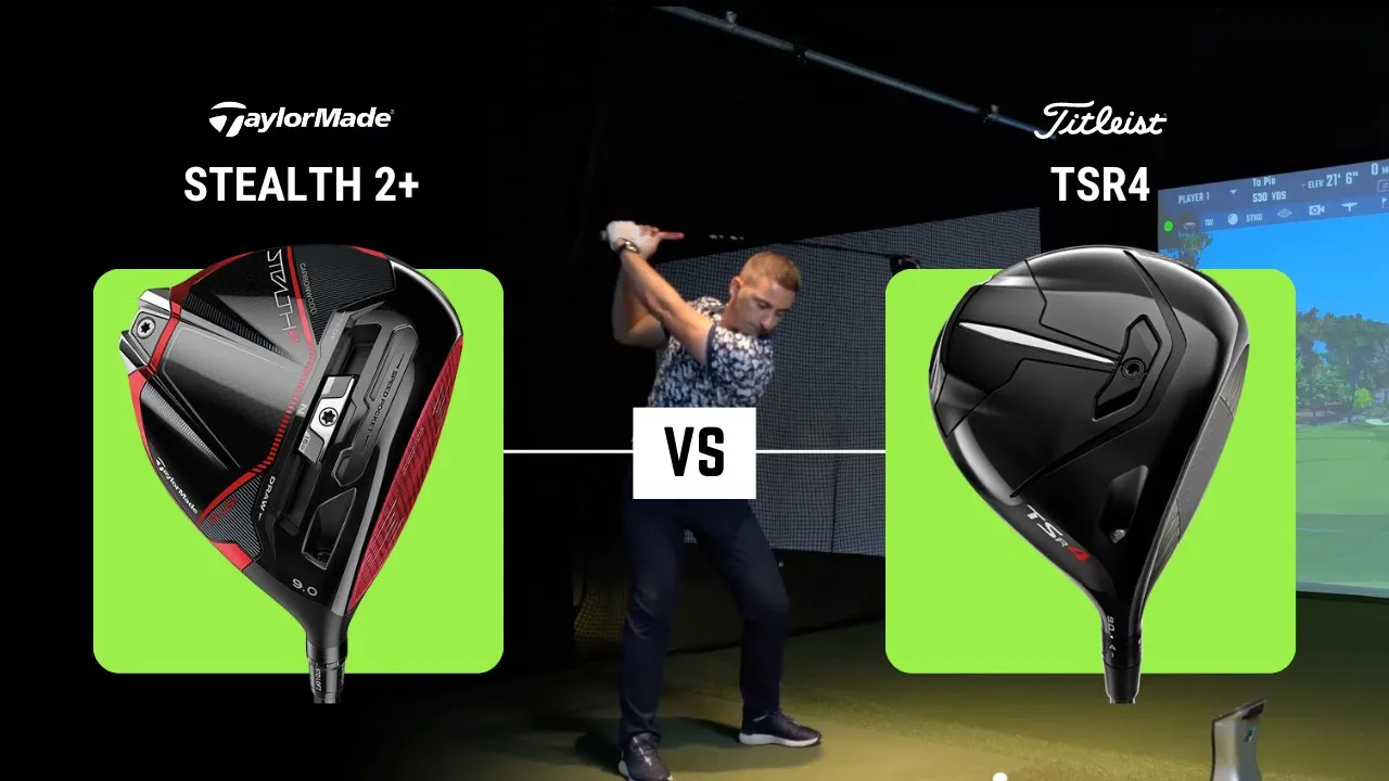 Taylormade Stealth 2+ vs Titleist TSr4 // Ian Driver Testing